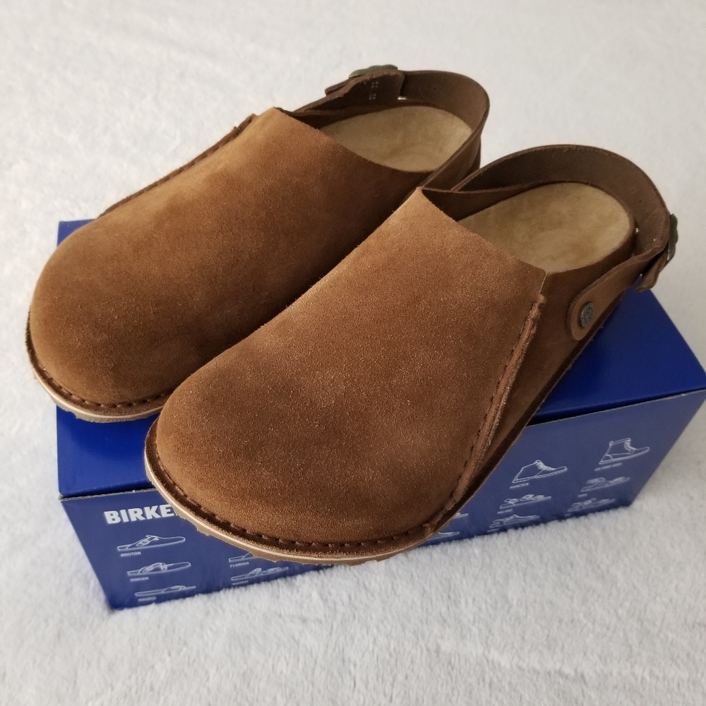BIRKENSTOCK Lutry Premium Suede Clog Size 45 / 12 US